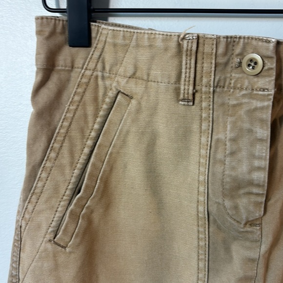 J Crew khaki utility skirt sz 4 City Fit. - Picture 2 of 6